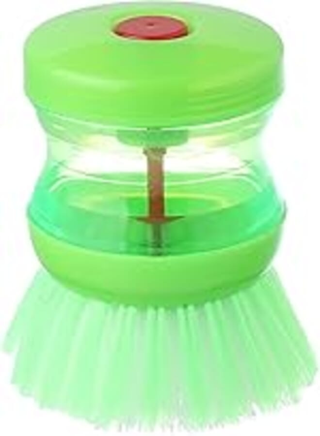 Yihao Plastic Cleaning Brush with Soap Tank - Multi Color 