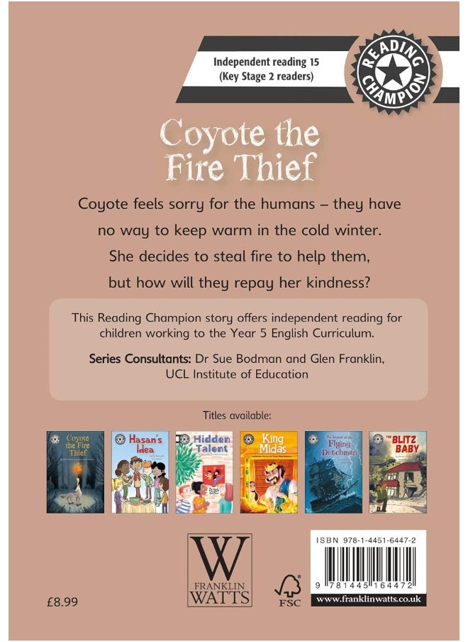 Reading Champion: Coyote the Fire Thief: Independent Reading 15  - Image 4