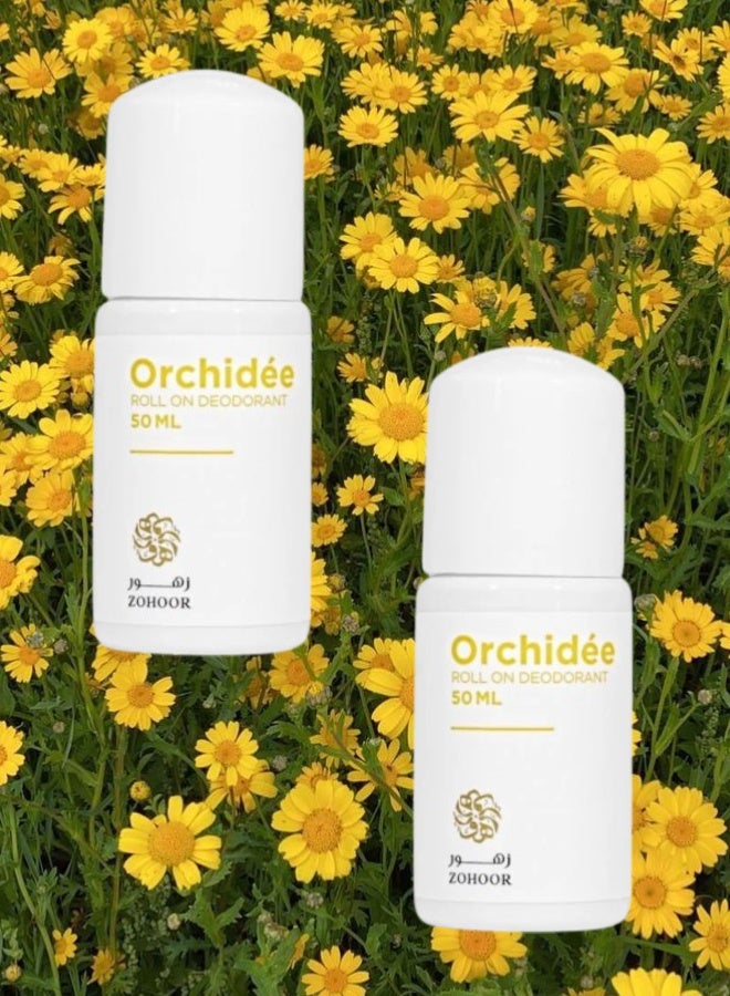 زهور الريف 2 قطع مزيل العرق أوركيدي 50مل - Image 1