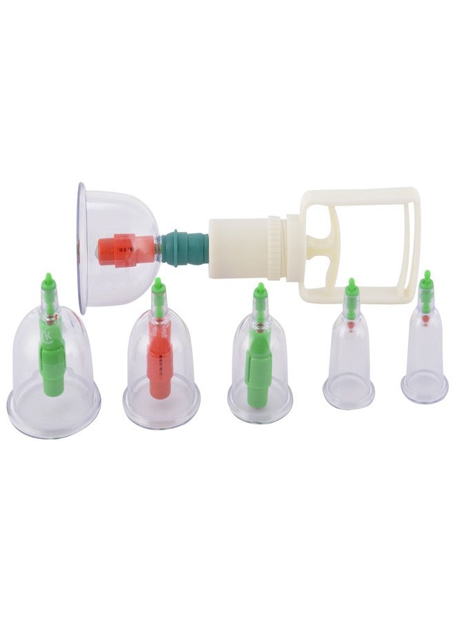 ANCS Hijjama Vacumm Cupping Set 6 Cups, Hijjama, cupping therapy cups set - Image 1