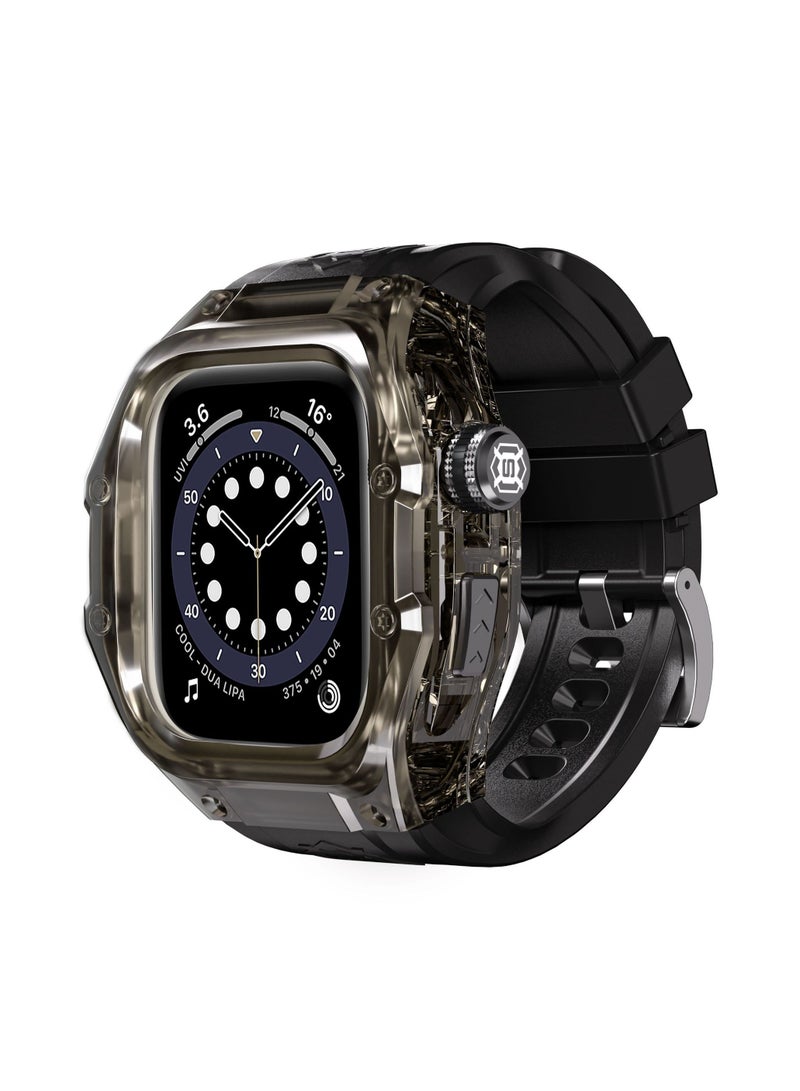 عام غطاء ساعة مقاوم للماء لساعة Apple Watch S10 بحجم 46 مم، غطاء واقي محكم الغلق كامل الجسم مضاد للصدمات ومقاوم للغبار، مناسب للسباحة والأنشطة الرياضية الخارجية. - Image 1