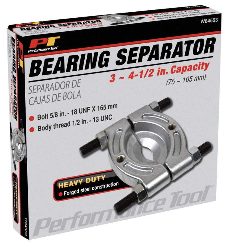 Performance Tool W84553 3-Inch to 4-1/2-Inch Bearing Splitter - Image 2