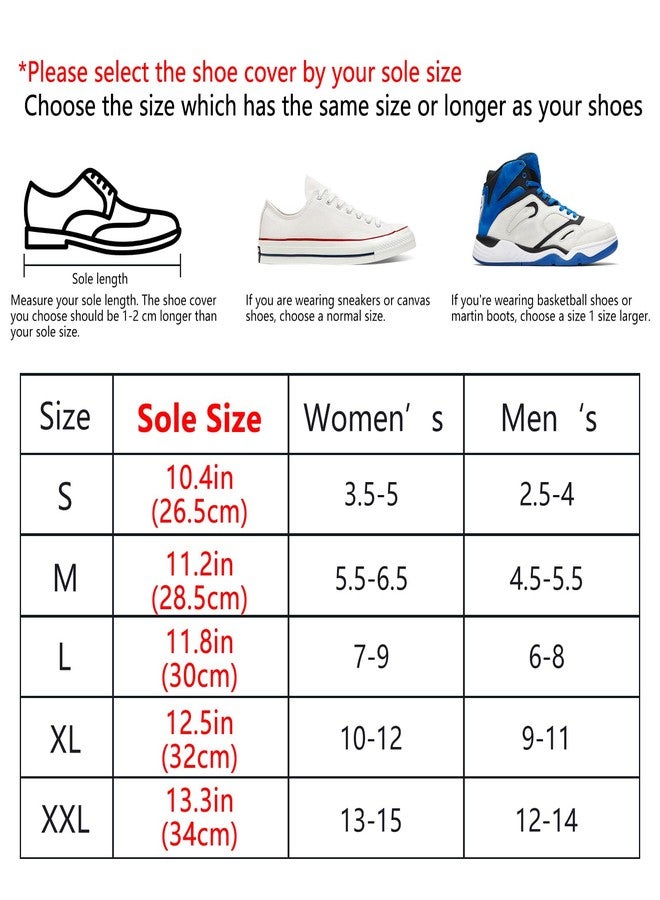mjmoto High Tube Motorcycle Rain Shoe Covers Creative Waterproof Reusable Motorcycle Cycling Bike Rain Boot Rainproof Shoes Cover (X-Large) - Image 2
