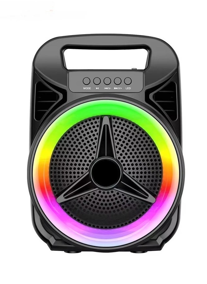 Wireless Bluetooth Speaker JL-850 with PartyBoost, Powerful Sound, Colored Lamp, USB Port, Rechargeable Battery
