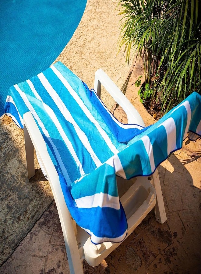 Elite Trend Quick Dry Towel Extra Large 78x35 Inch - Microfiber Beach Towel - Perfect for Beach, Travel, Swimming, Pool, Yoga, Hiking, Camping - Lightweight, Fast Drying, Compact for Adults (Maldives) - Image 4