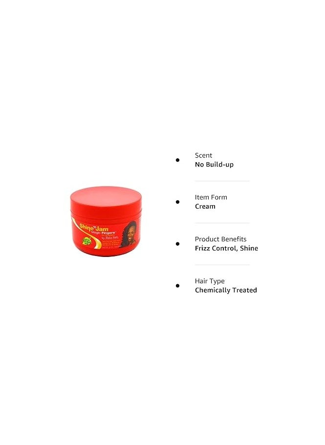 Shine 'n Jam - Shine N Jam Magic Fingers For Braiders Extra Firm Hold 8 Ounce - Image 1