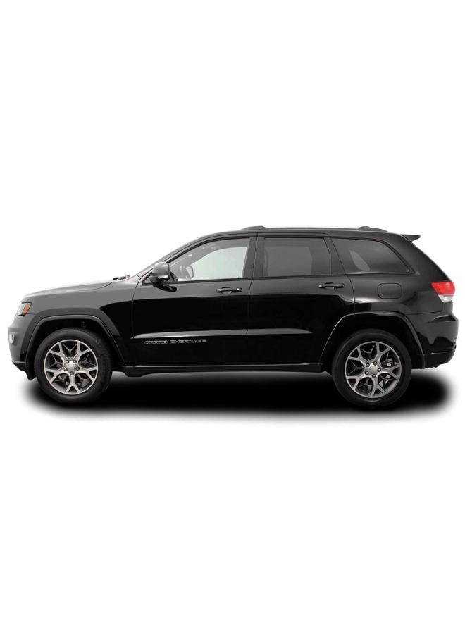 SlickMod Chrome Delete Blackout Vinyl Overlay for 2011-2021 Jeep Grand Cherokee Window Trim (Gloss Black) - Image 3