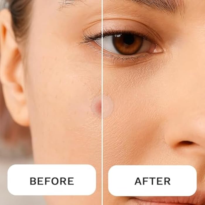 LE GUSHE Korean Pimple Patches for Face (78 Dots) - Hydrocolloid Acne Patches with Tea Tree Oil - Invisible Zit Stickers - Dermatologist Tested - Korean Skin Care - Image 4