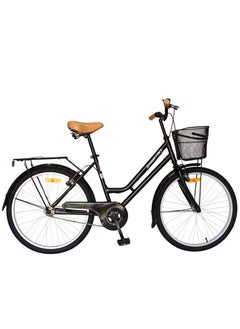 Spartan Classic City Bike - Stylish Urban Bicycle with Comfortable Step-Through Frame for Men and Women - Lightweight Commuter Bike with Grocery-Friendly Storage - Black - pzsku/Z7D372C5231FA9EAA44A9Z/45/_/1715763406/b673d8d6-5d0b-452e-9c22-2bb299a8c4c8