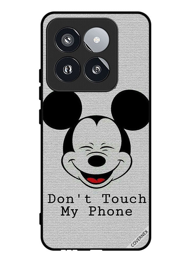Covernex Protective Case Cover For Xiaomi 14 Pro Don't Touch My Phone Mickey - Image 1