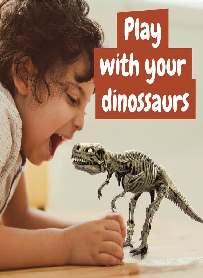 Science4you Dinosaur Fossil Excavation 3 in 1 - Fossil Digging Kit for Kids: T-Rex & Triceratops & Stegosaurus, 3 Dinosaurs Toys for Kids, 37 Pieces, Toys, Games, Gifts for 6+ Year Old Boys and Girls - Image 5