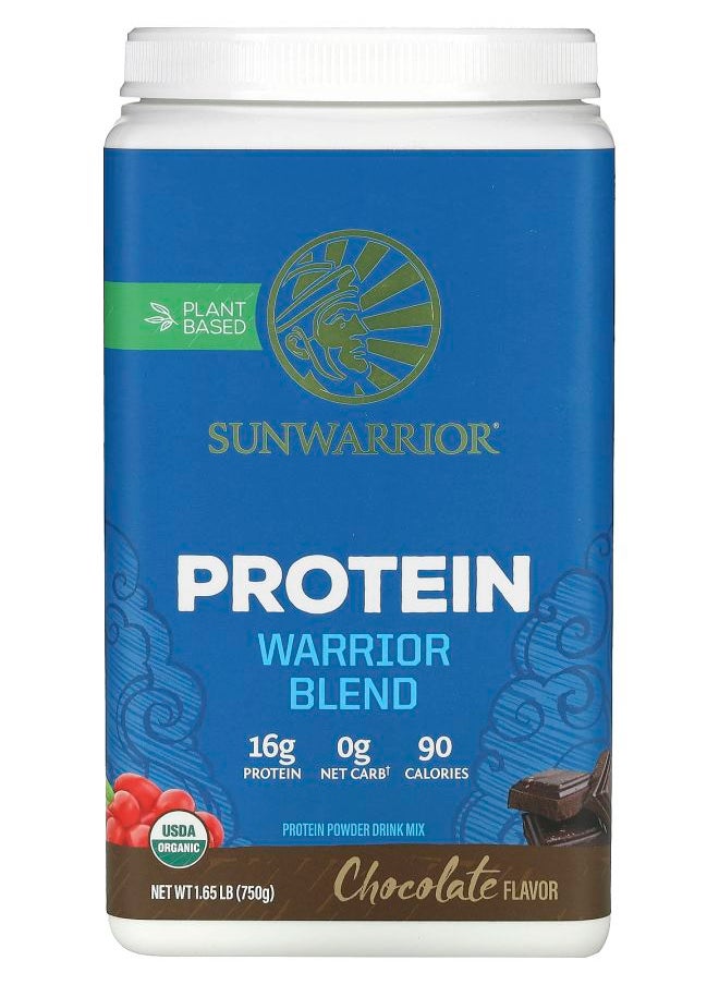 Sunwarrior Warrior Blend Protein Chocolate 1.65 lb (750 g) 
