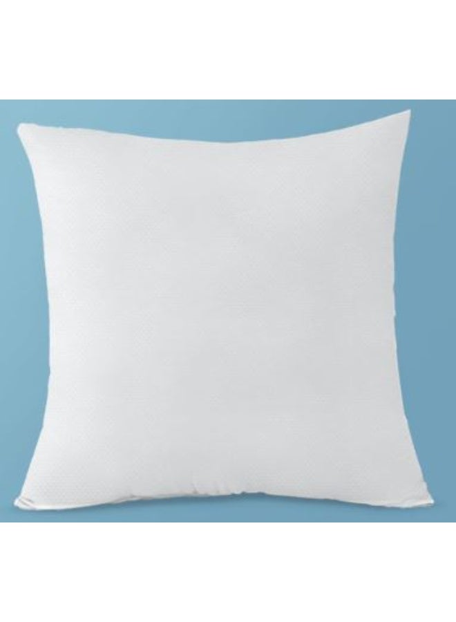 45x45cm Non-Woven Cushion Inner Pillow | 350g Fluffy Polyester Fiber Filling | 420g Decorative Cushion Insert for Sofa, Bed, Couch & Home Decor