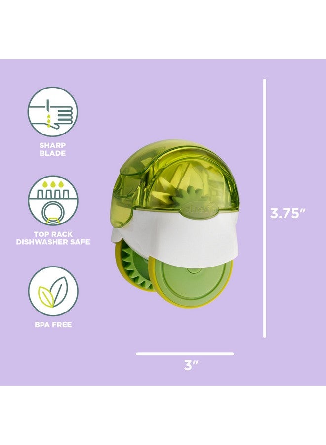 Chef'n Chef'n 102-663-011 GarlicZoom Garlic Chopper, XL, Green  - Image 2