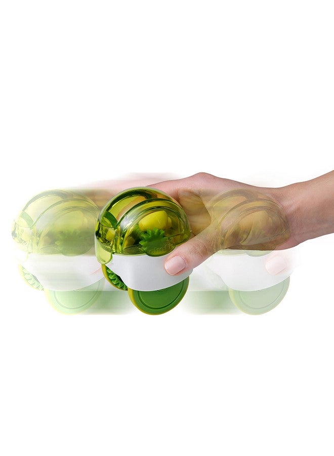 Chef'n Chef'n 102-663-011 GarlicZoom Garlic Chopper, XL, Green  - Image 5