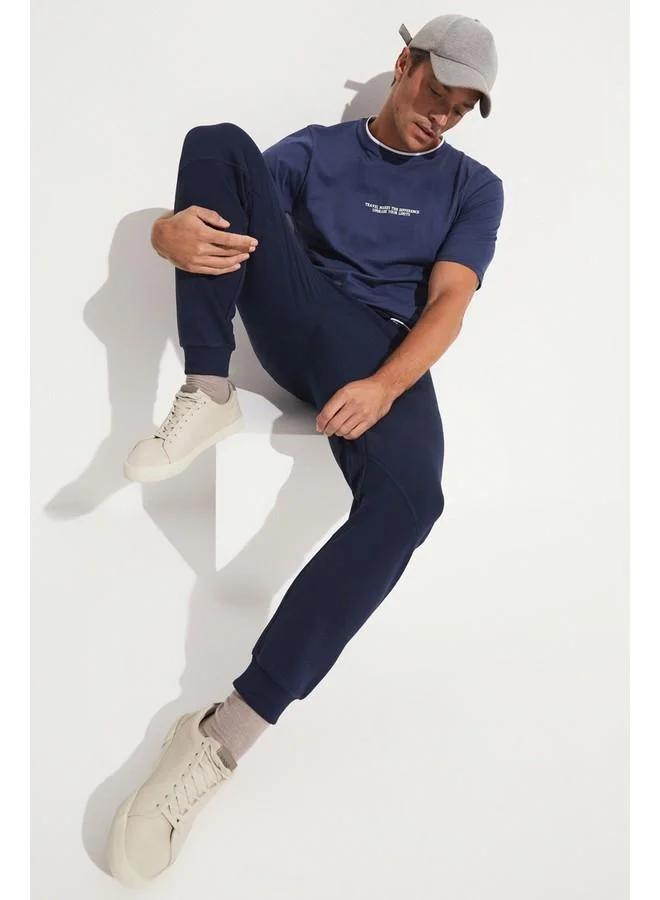 JUNE June Men Regular Fit Sweatpant Navy
