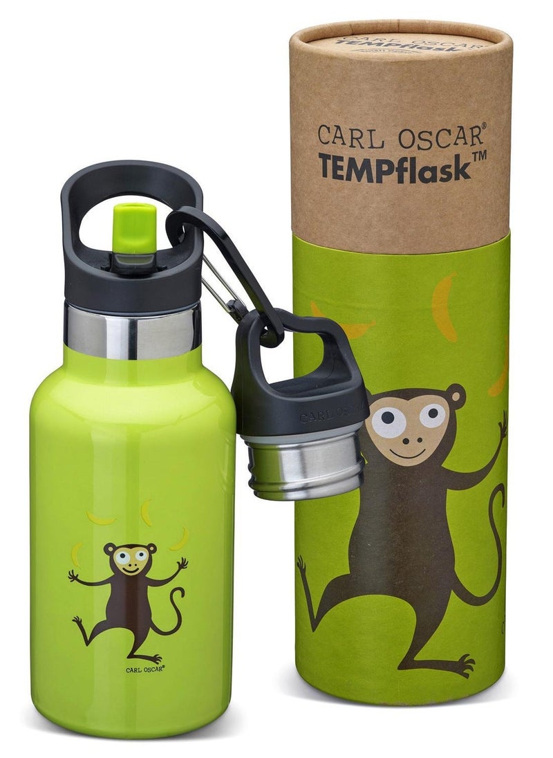Carl Oscar Sweden Tempflask™, Kids 0.35 L - Lime - Image 2
