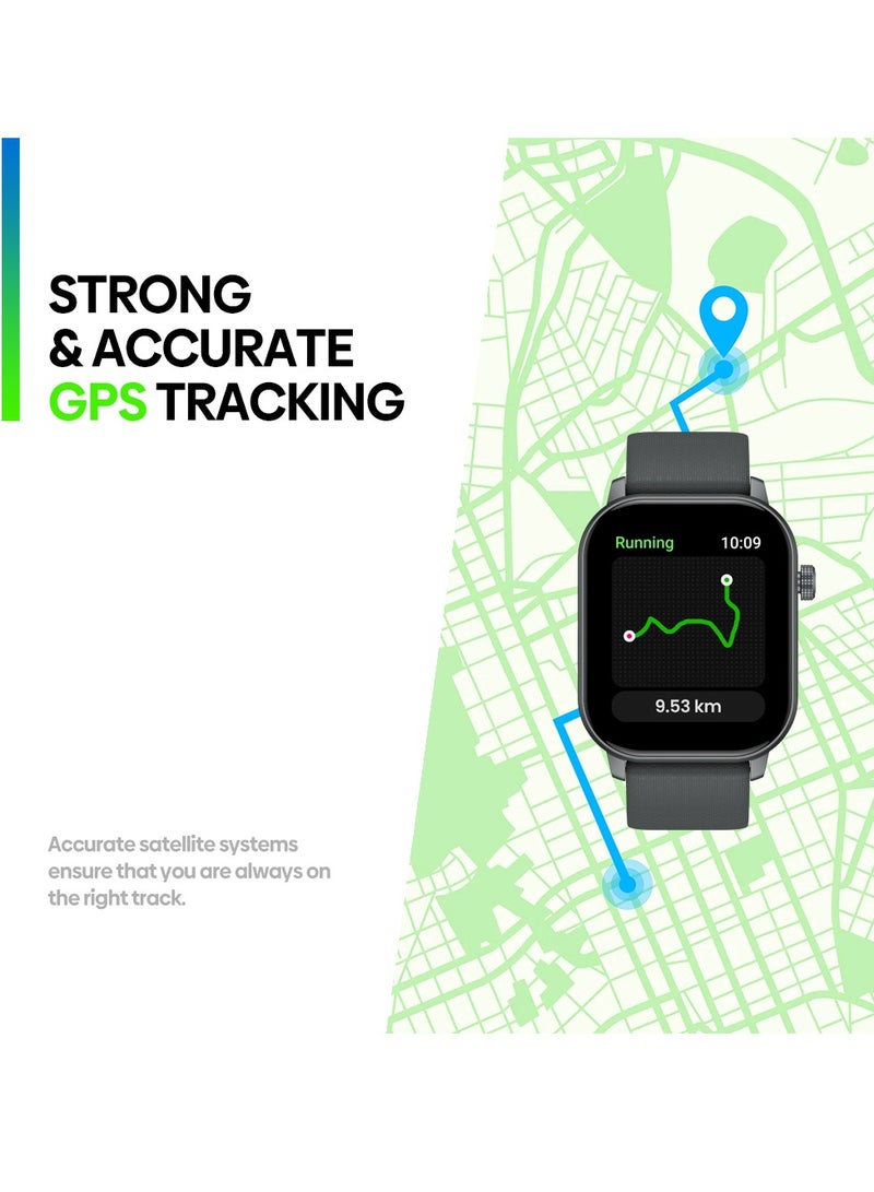 Zeblaze 2.01" Smart Watch for Men & Women – Make Calls, Heart Rate/SpO2/Stress Monitor – IP68 Waterproof – Interchangeable Straps&GPS – 7-Day Battery  - Image 5