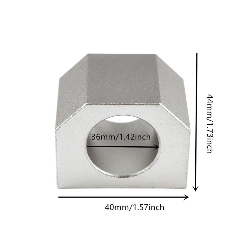 CHUANGNENG 1PCS Ballscrew Nut Housing Nut Bracket Holder fit for RM1604 1605 1610 SFU1605 Ball Screw Nut Housing CNC Router Milling Parts - Image 2
