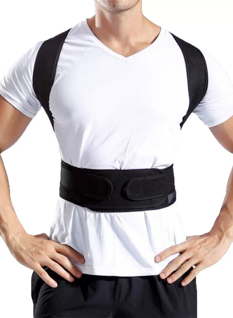 DURKU Back Brace Posture Corrector for Women and Men, Open Shoulder Correction Strap Corrector, Back Support Relieves Neck Back Spine Pain (L)  - Image 5