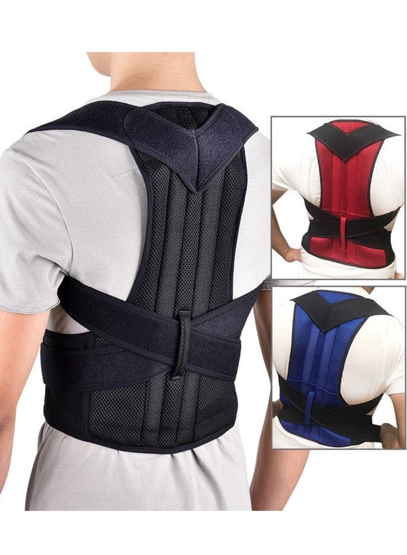 DURKU Back Brace Posture Corrector for Women and Men, Open Shoulder Correction Strap Corrector, Back Support Relieves Neck Back Spine Pain (L)  - Image 2