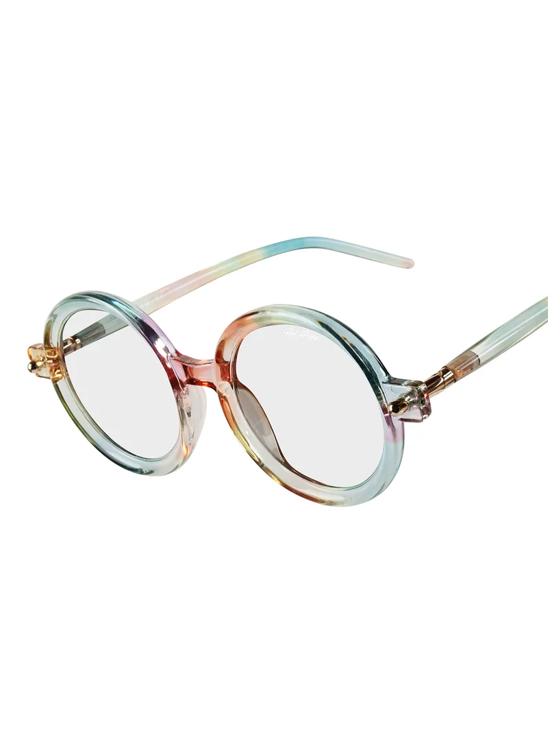 ووجلز نظارة شمسية دائرية متعددة بتصميم دوامي | حماية كاملة من الأشعة فوق البنفسجية | للرجال والنساء