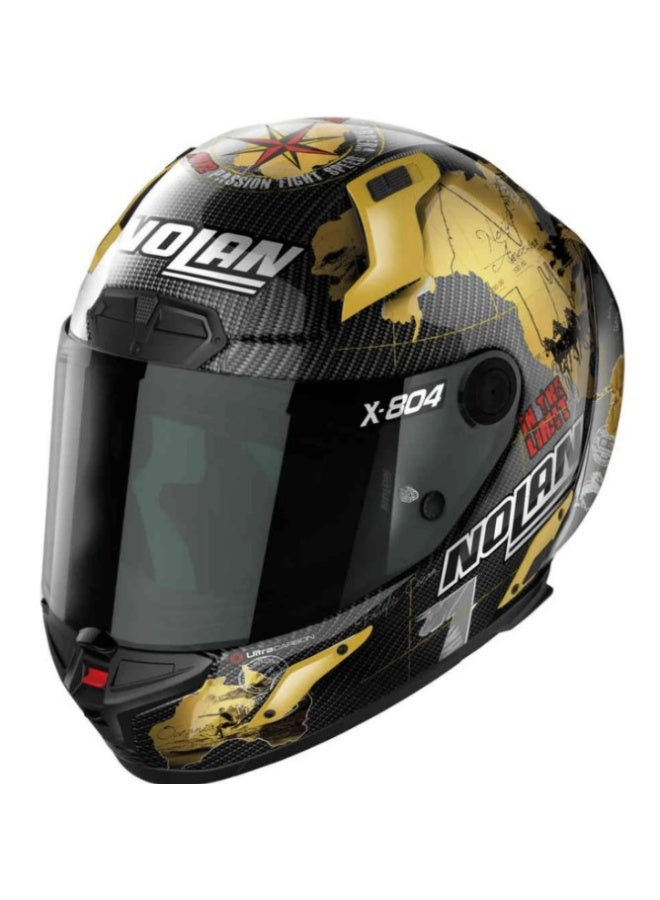 NOLAN – X-804 RS U.C. REPLICA – C.CHECA Helmet - Image 1