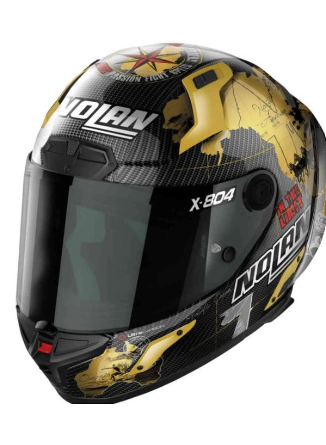 NOLAN – X-804 RS U.C. REPLICA – C.CHECA Helmet - Image 2
