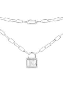 Alphabet N lock necklace - pzsku/Z7D37AE01E10B3E7B37E8Z/45/1741255568/0754d294-a4a3-4abf-a8e3-94a25890fd12