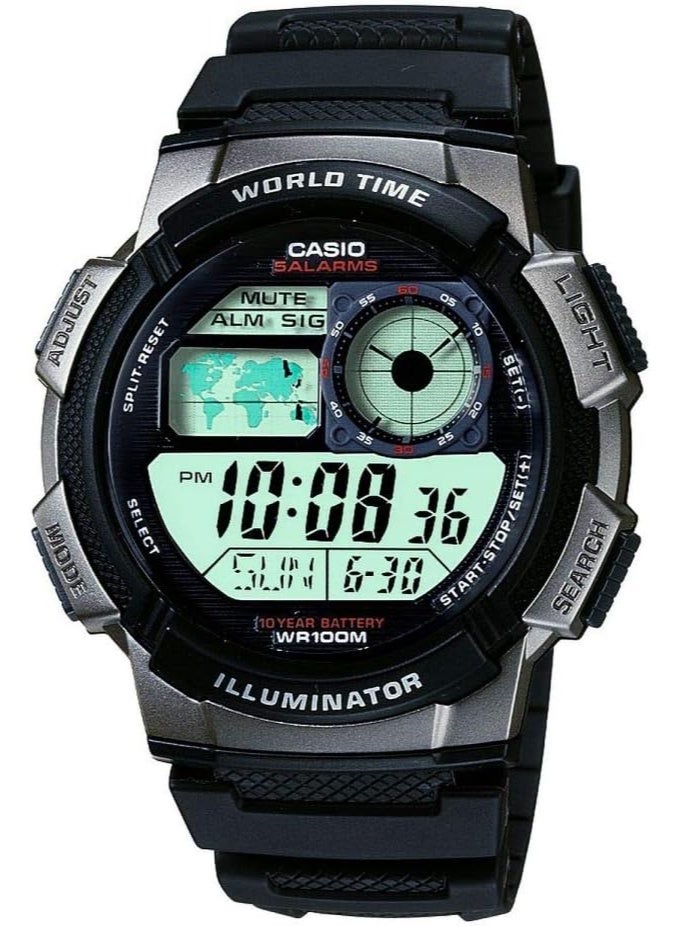 Casio Men's Digital Watch AE-1000W-1AVDF - Image 1