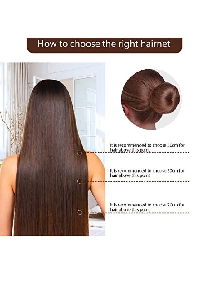 Teenitor Hair Nets 40Pcs Invisible Hair Nets For Ballet Recitalballerina Buns Hair Nets 80Pcs Bobby Pins For Bun Maker Brown  - Image 5