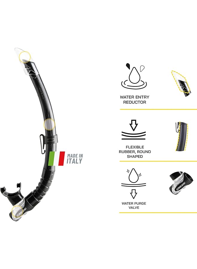 Cressi Gamma Snorkel Snorkel - Image 3