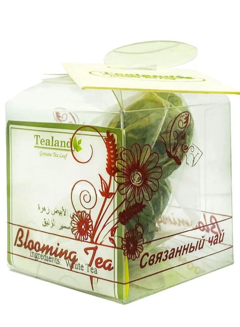 تيلاند تزهر الطبيعية ثلاثية أوراق الشاي زهرة الأقحوان فضفاضة أوراق الشاي المدرفلة يدويا المزهرة - Image 3