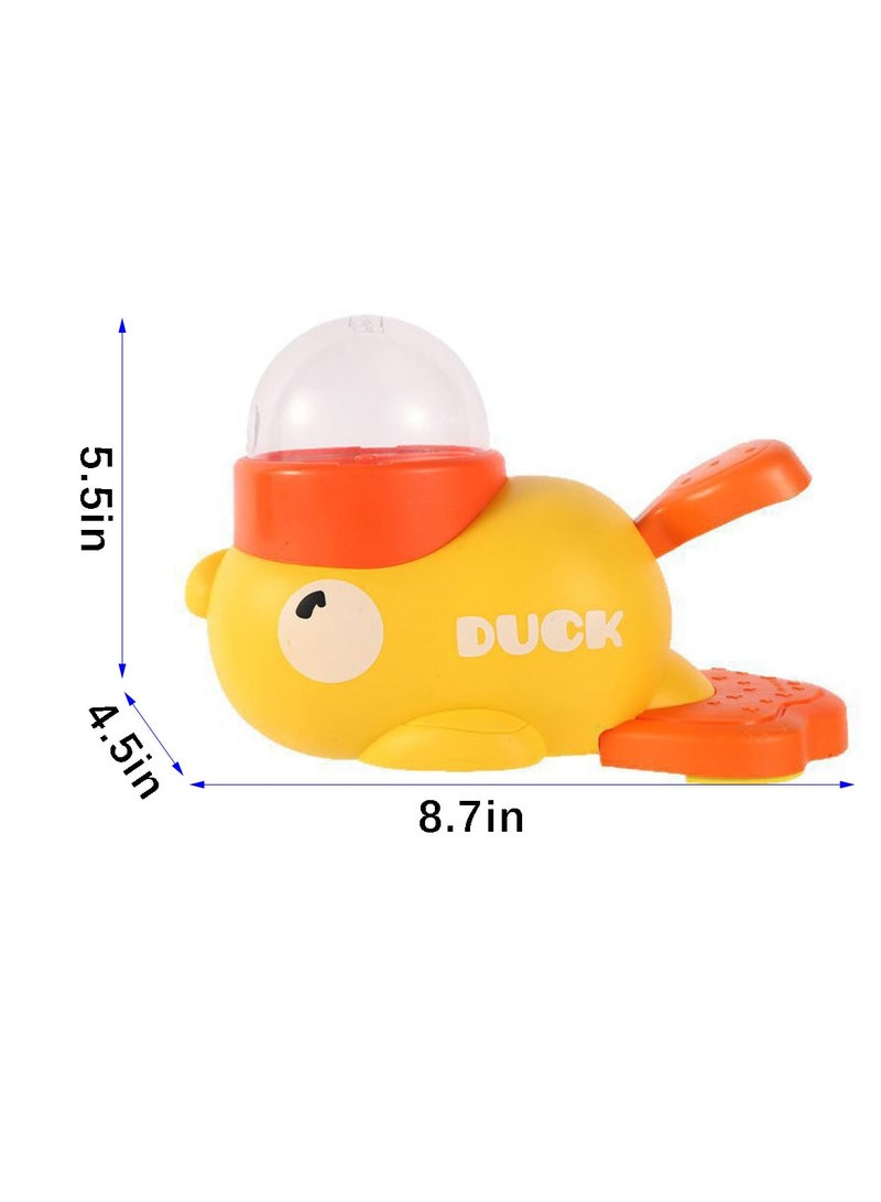 ACYYH 2 in 1 Dog Interactive Slow Feeder  Puzzle Toy, Upgrade Duck Shaped Treat Dispenser for Small   Medium Dogs, Interactive Food Feeder Bounce Duck Shape for Healthy Eating  IQ Traini - Image 2