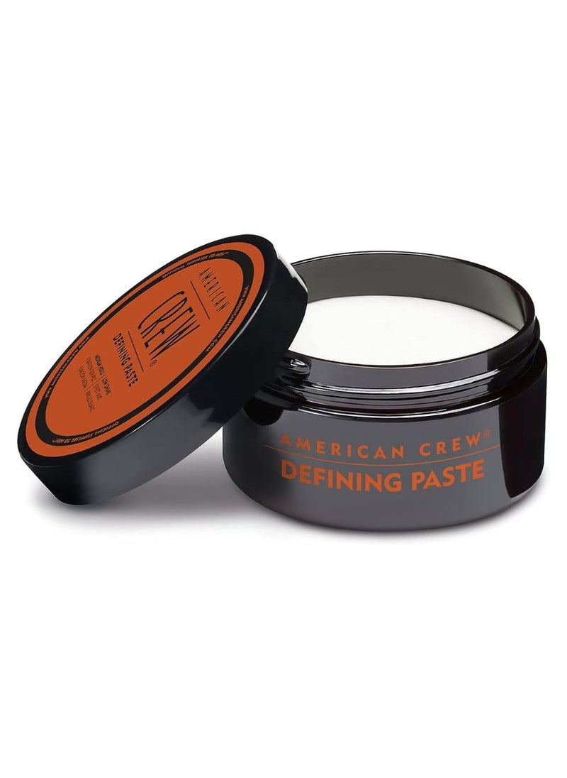 AMERICAN CREW Defining Paste With Medium Hold & Low Shine, Gifts For Men, For Thickening & Texture (85G) Matte Finish, Hair Styling Wax For Men, Fiber, Natural Hold  - Image 2