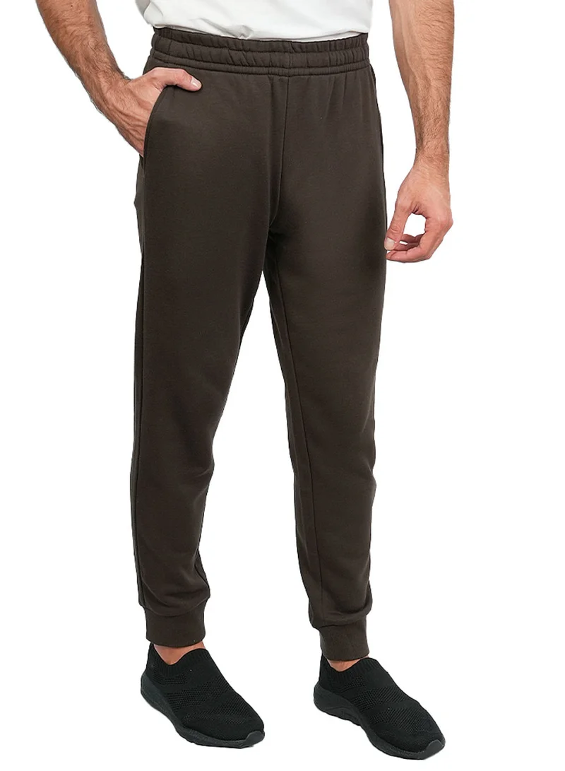 جيوردانو Men’s Slim Taper French Terry Jogger with Elastic Waist