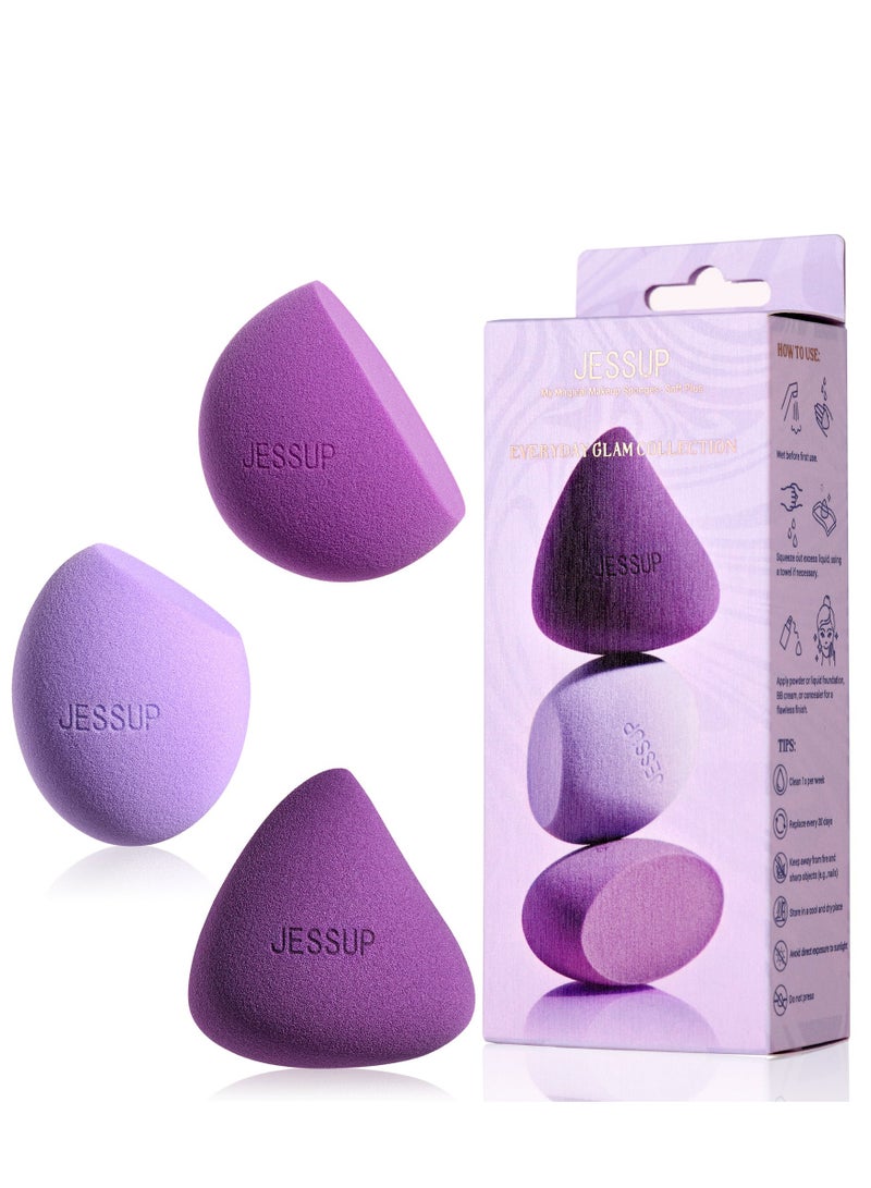 Jessup JESSUP My Magical Makeup Sponges- Soft Plus