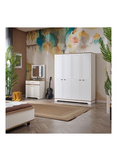 Home Box خزانة ملابس 4 أبواب من ليسترو 159 × 195 × 56 سم  - Image 4