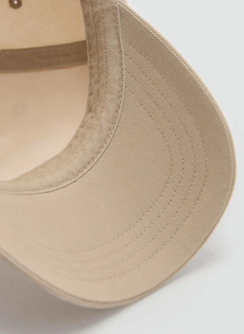 MANGO Curved Peak Caps