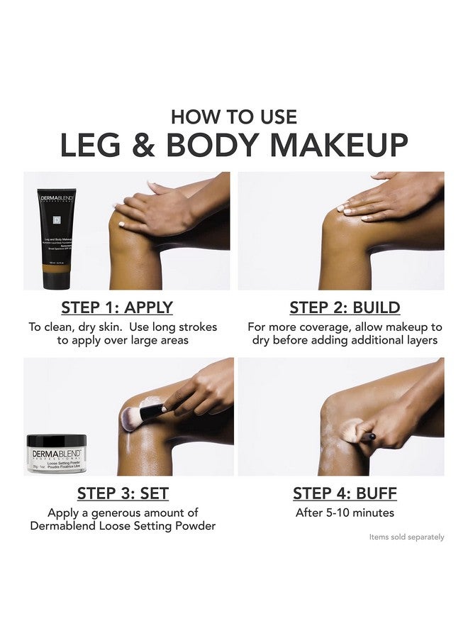 Dermablend Leg And Body Makeup Foundation With Spf 25, 70W Deep Golden,3.4 Fl Oz (Pack Of 1) - Image 5