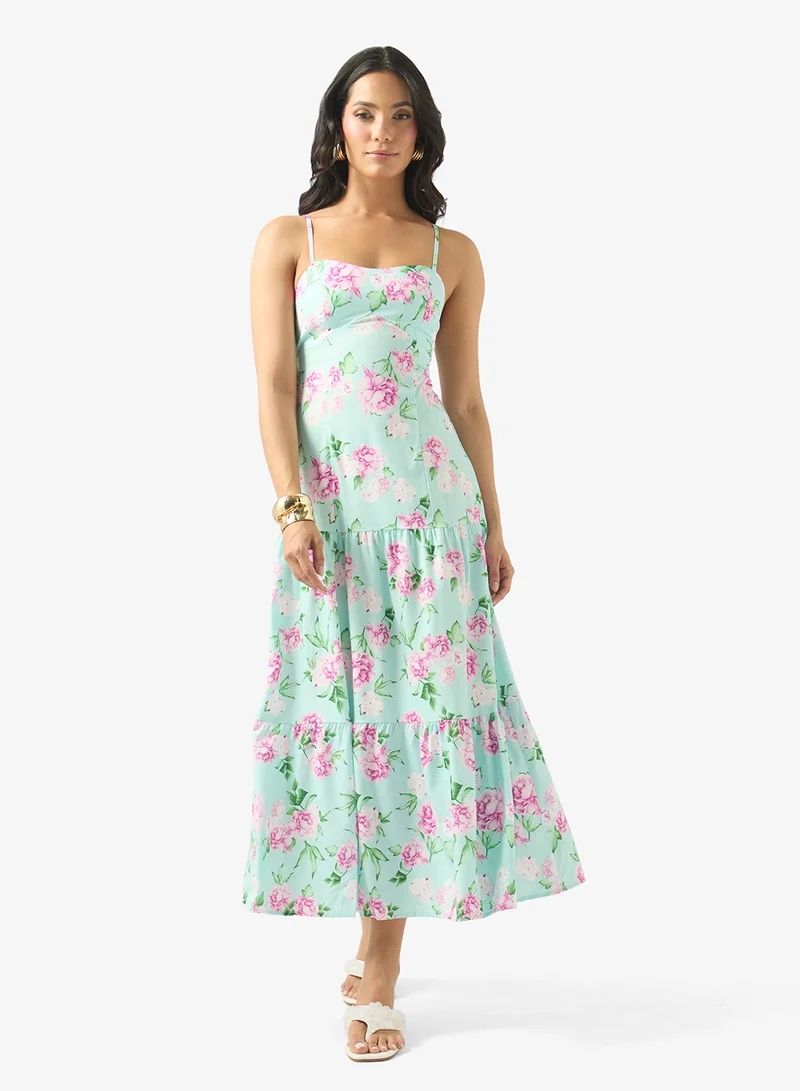 Soleira Floral Print Dress