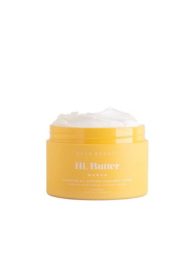 NCLA BEAUTY - Ncla Hi Butter Natural Shea Body Butter | Vegan Crueltyfree Clean Skincare (Mango 6.8 Oz | 200 Ml) - Image 1