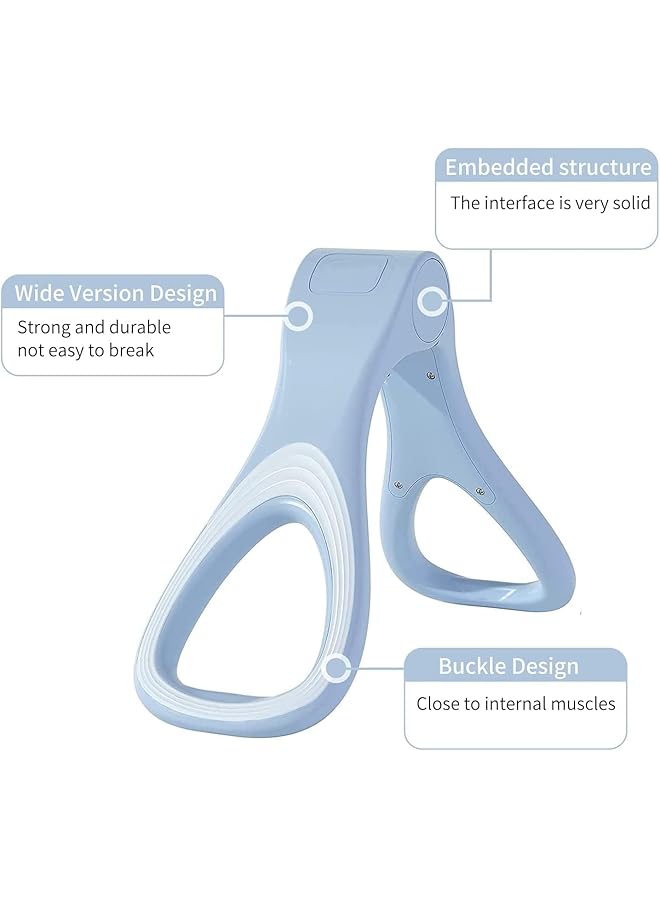 X spring Thigh Master Hip Trainer Pelvic Floor Trainer Thigh Workout Equipment Trimmer Inner Thigh Arm Leg Exerciser For Home Gym Workouts Yoga Sport Slimming Training - Image 2