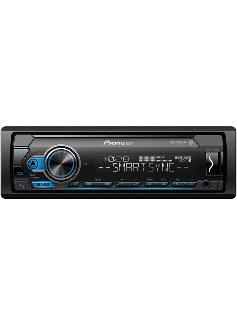 Pioneer Pioneer MVHS310BT Single Din BuiltIn Bluetooth MIXTRAX USB Auxiliary Pandora Spotify iPhone Android and Smart Sync App Compatibility Car Digital Media Receiver  - Image 4