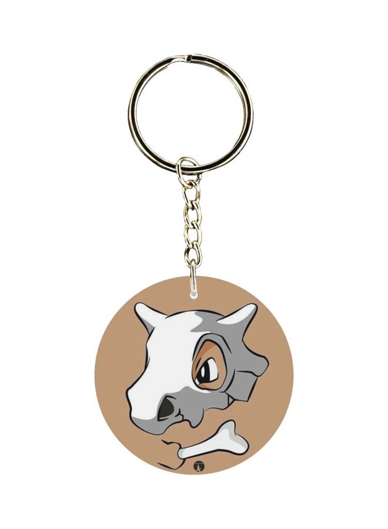 Cartoon Printed Keychain
