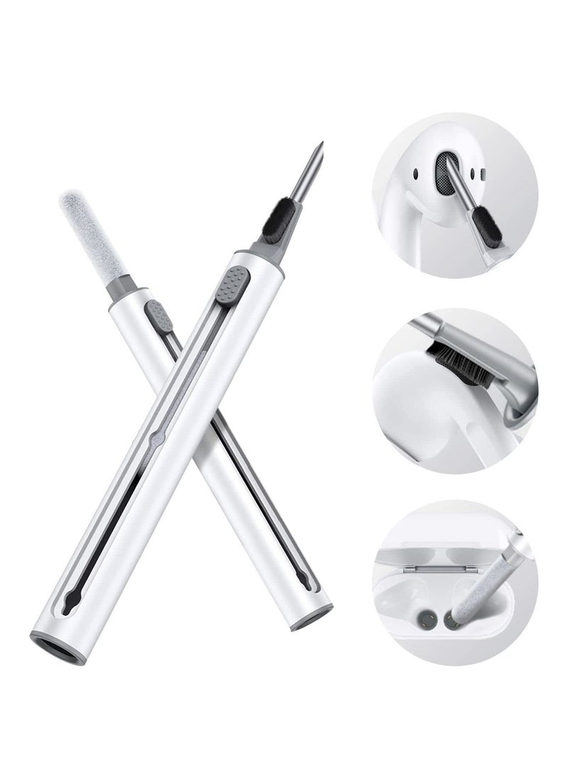 Generic - 3 in 1 Multipurpose Cleaning Pen For Airpods with 0.5mm Ultra-fine Metal Nib, Cleaning Kit Tool for Wireless Bluetooth Earphone,Mobile Phone - Image 1