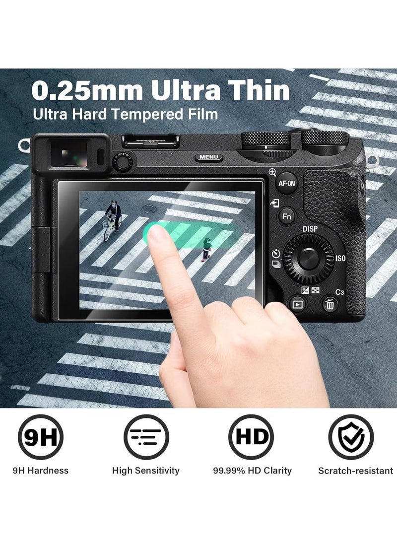 The camera case for the Canon Powershot G7 X Mark III comes with a 2 piece set of screen protectors and the full protection soft G7X III silicone case
