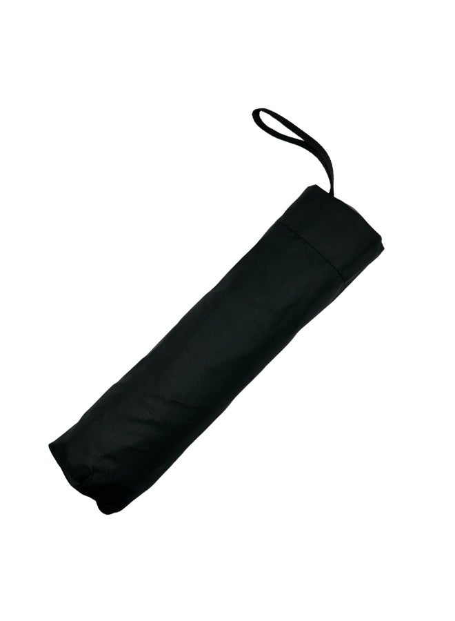 Smucci Compact Folding Umbrella – Sleek & Waterproof for Midday Moments | Wind-Resistant | Black Outside and Pink Inside - Image 4