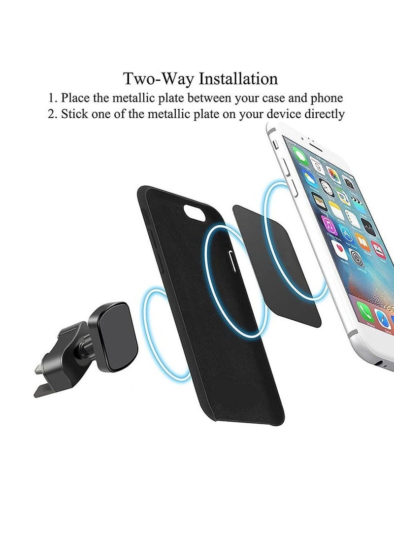 Generic - Universal Magnetic Cellphone Car Holder Air Vent Outlet CD Slot Mount Clip for Mobile Phone Holder ABS Mount Stand Support Accessories - Image 1