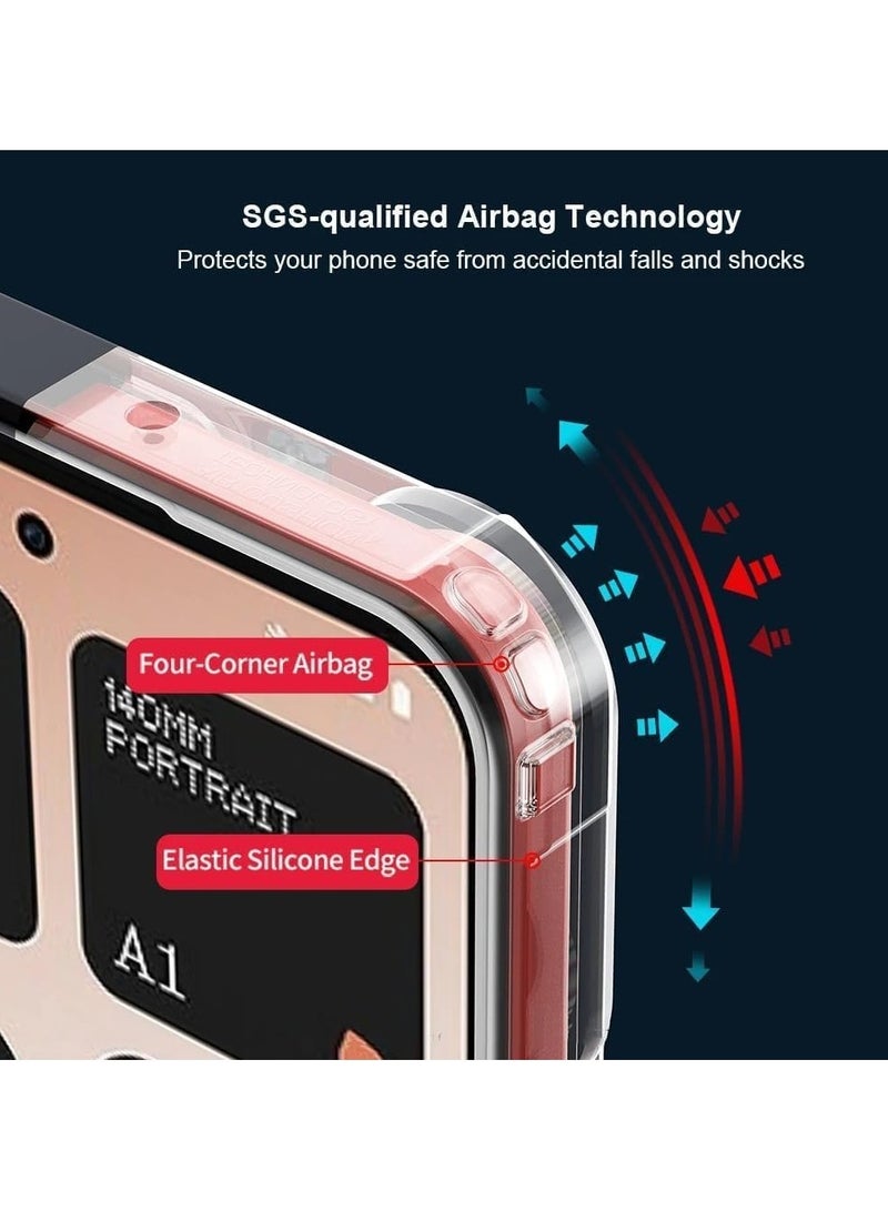 Protective Case Cover for Nothing Phone CMF 2 Pro High Quality,Bumper Back Case Supports magnetic charging - Image 2